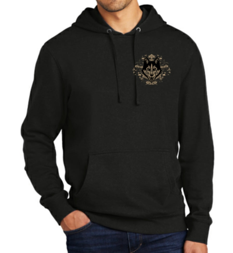 Wolves Amongst Sheep logo mid-weight hoodie
